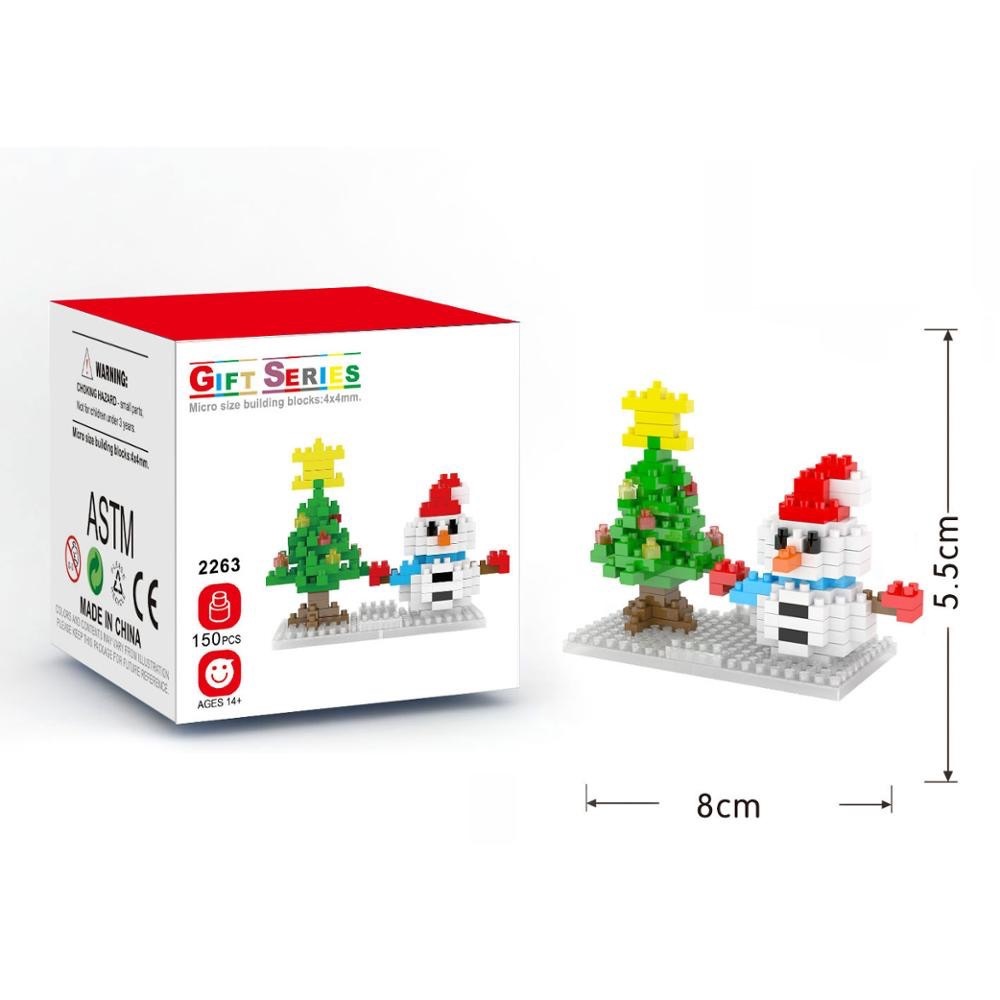 Snowman Building Blocks